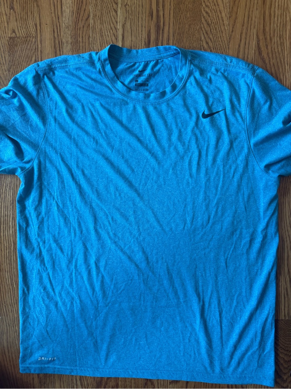 Nike Men’s Turquoise Short Sleeve Dri-FIT Tee